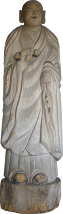 A Standing Image of Buddha called Kobo Daishi Ritsuzo