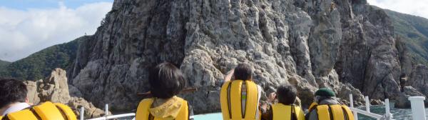 阿武町奈古のモドロ岬
