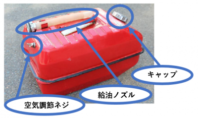 ガソリン携行缶の取扱いにご注意ください 萩市ホームページ
