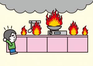 キッチン火災