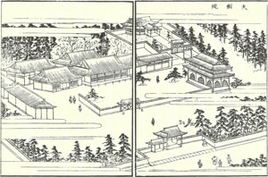 江戸時代の天樹院の様子