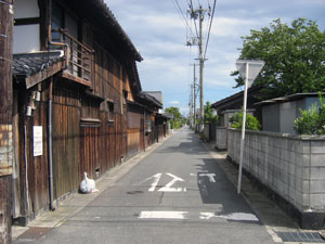 藍場川との合流点