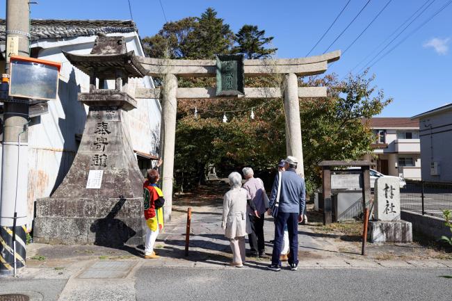 多越神社の鳥居