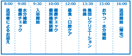 タンポポスケジュール