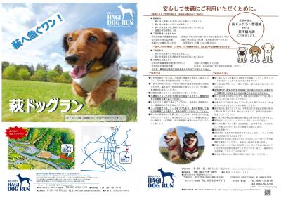 ドッグランパンフレット