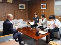 市長へ報告