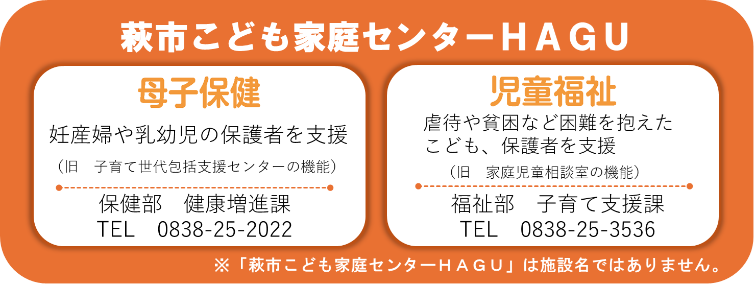 萩市こども家庭センターHAGU