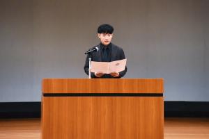 青年の主張（河名さん）