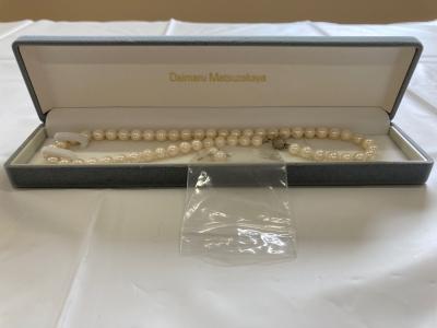 真珠ネックレス