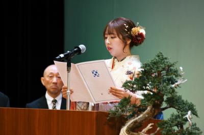 青年の主張（出羽さん）