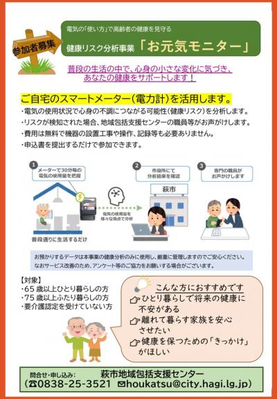 お元気モニター