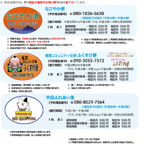 阿武町デマンド便