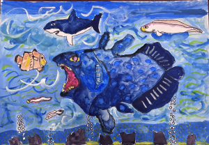 水深に生息する魚たち