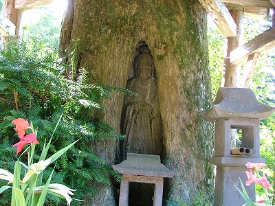 立木薬師如来像（耳の薬師様）