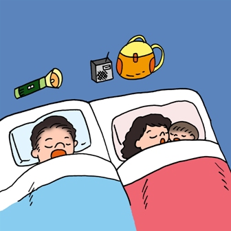 寝室の防災対策