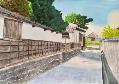 中学生の部_「城下町」