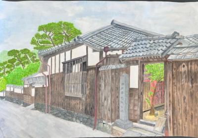 中学生の部_入選「木戸孝允誕生地」
