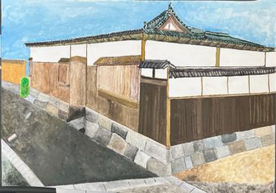 中学生の部_入選「武家屋敷」