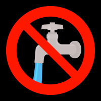 歯磨きのとき水を出しっぱなしにしない（節水）