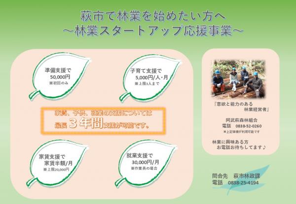 林業スタートアップ応援事業