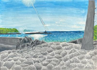小学生の部＿優秀賞「恵美須ヶ鼻造船所跡」