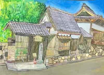 中学生の部＿優秀賞「萩城下町」
