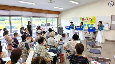 オカリナ演奏