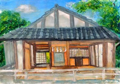 小学生の部優秀賞絵画(松下村塾)