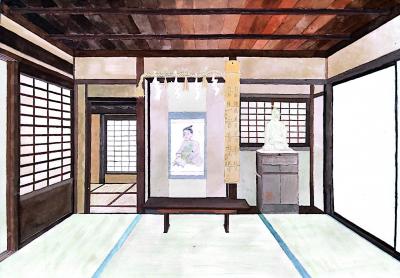 中学生の部優秀賞絵画(松下村塾)